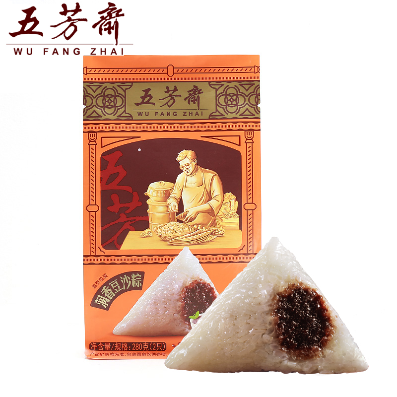 润香豆沙粽280克