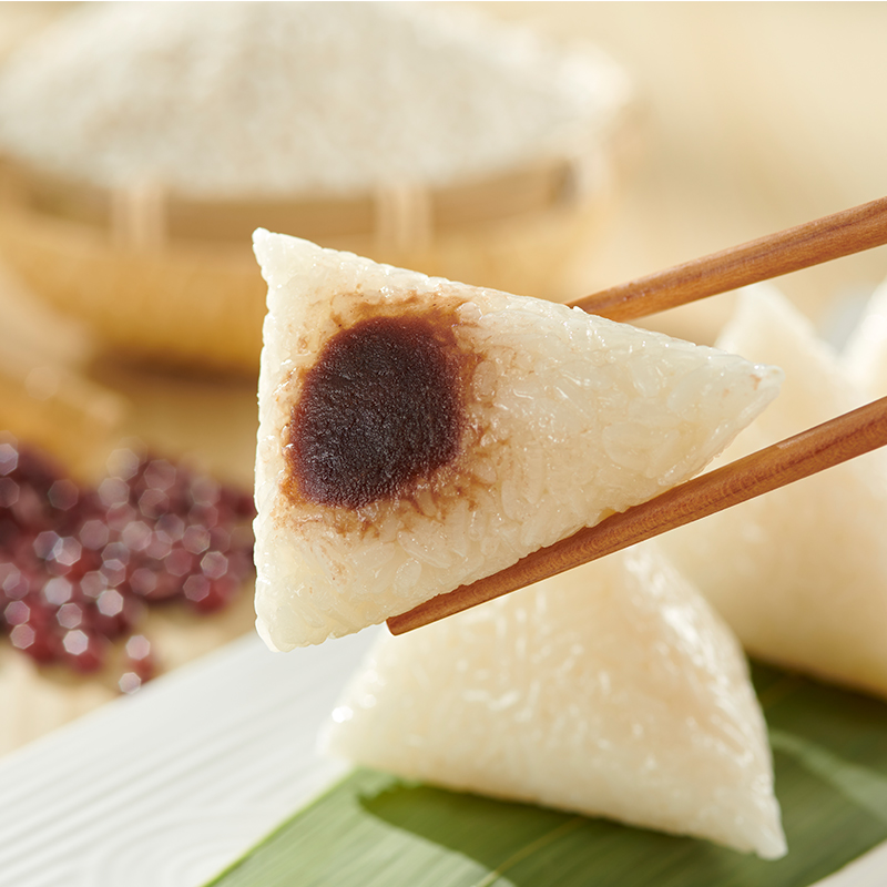白糯红豆细沙粽200g(50g*4个)