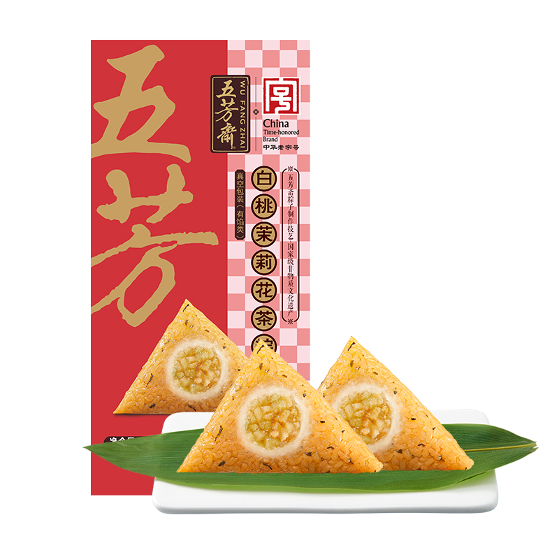 白桃茉莉花茶粽200g（100g*2个）